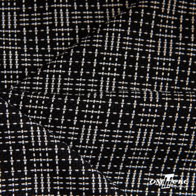 Ткань костюмная "Гарсия" 80% P, 18% R, 2% S, 335 г/м2, шир.150 см, Цвет черный - купить в Комсомольске-на-Амуре. Цена 669.66 руб.