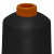 Нитки текстурированные кручёные, намот. 15 000 м, цвет чёрный - купить в Комсомольске-на-Амуре. Цена: 237.24 руб.