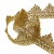 Тесьма металлизированная 0384-0240, шир. 40 мм/уп. 25+/-1 м, цвет золото - купить в Комсомольске-на-Амуре. Цена: 490.74 руб.