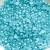 0404-5146-Полубусины пластиковые круглые "ОмТекс", 6 мм, (уп.50гр=840+/-5шт), цв.086-бл.бирюза - купить в Комсомольске-на-Амуре. Цена: 63.86 руб.