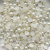 0404-5146А-Полубусины пластиковые круглые "ОмТекс", 8 мм, (уп.50гр=365+/-3шт), цв.065-молочный - купить в Комсомольске-на-Амуре. Цена: 63.46 руб.
