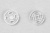 Кнопки пришивные пластиковые 11,5 мм, блистер 24шт, цв.-прозрачные - купить в Комсомольске-на-Амуре. Цена: 59.44 руб.