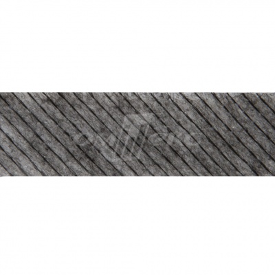 KQ217N -прок.лента нитепрошивная по косой 15мм графит 100м - купить в Комсомольске-на-Амуре. Цена: 2.27 руб.