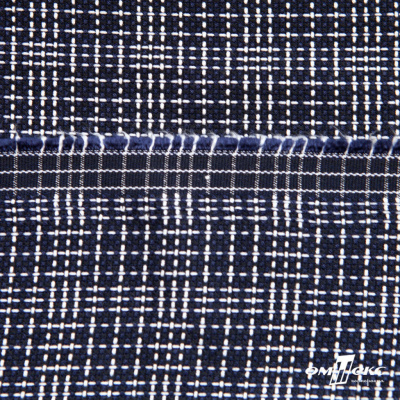 Ткань костюмная "Гарсия" 80% P, 18% R, 2% S, 335 г/м2, шир.150 см, Цвет т.синий  - купить в Комсомольске-на-Амуре. Цена 669.66 руб.