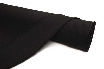 Ткань костюмная 24880 2022, 220 гр/м2, шир.150см, цвет чёрный - купить в Комсомольске-на-Амуре. Цена 446.45 руб.